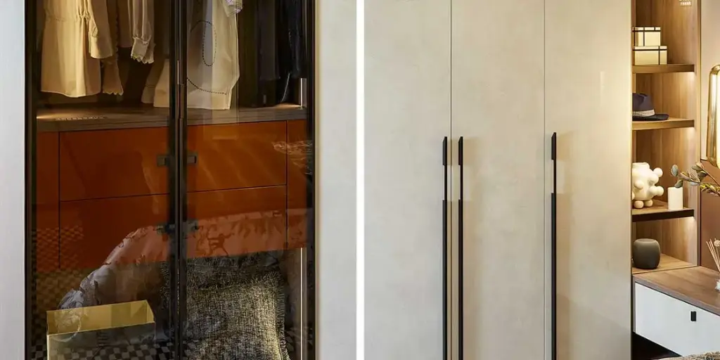 High End Glossy Bedroom Wardrobe BLYP20020-033