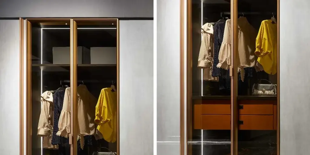 Bespoke Built-in Ceiling High Wardrobe BLYP20021-033