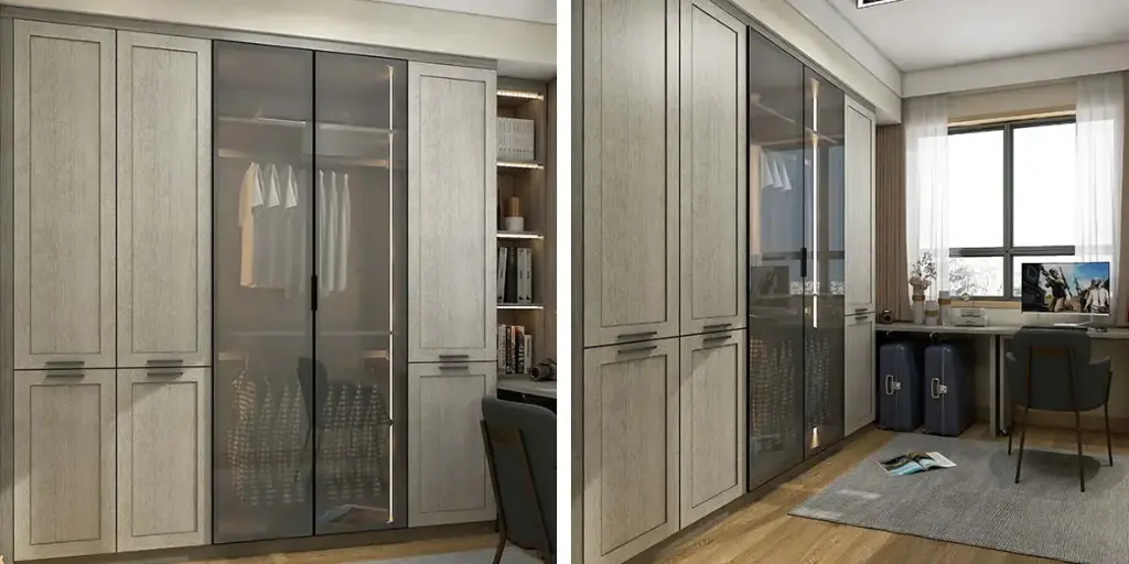 Built in Wardrobe Shaker Style OBW21-002