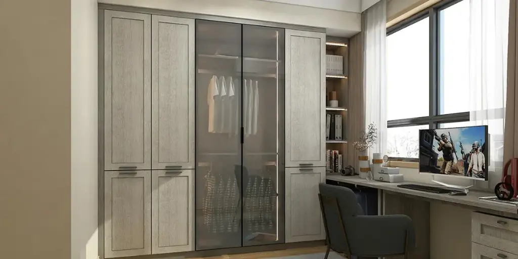 Built in Wardrobe Shaker Style OBW21-002