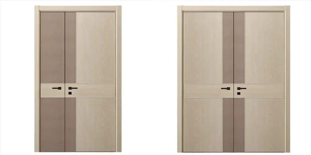 Hinged Door Simple Design for Bedroom OBD21-005