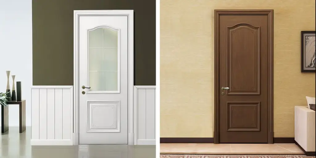 Raised Door in White Lacquer Finish OBD21-008