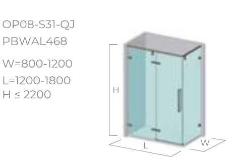 OP08 MULAN SERIES Shower Room