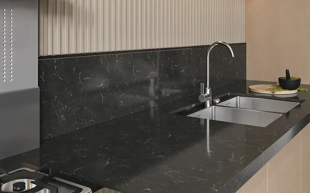 Red Modern Minimalist Stylish Kitchen Cabinets – OBK24L03