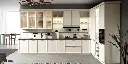 White Shaker PVC Kitchen Cabinets Set OBK21-001