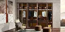 Modern Open Wardrobe with Glass Door OBW21-012