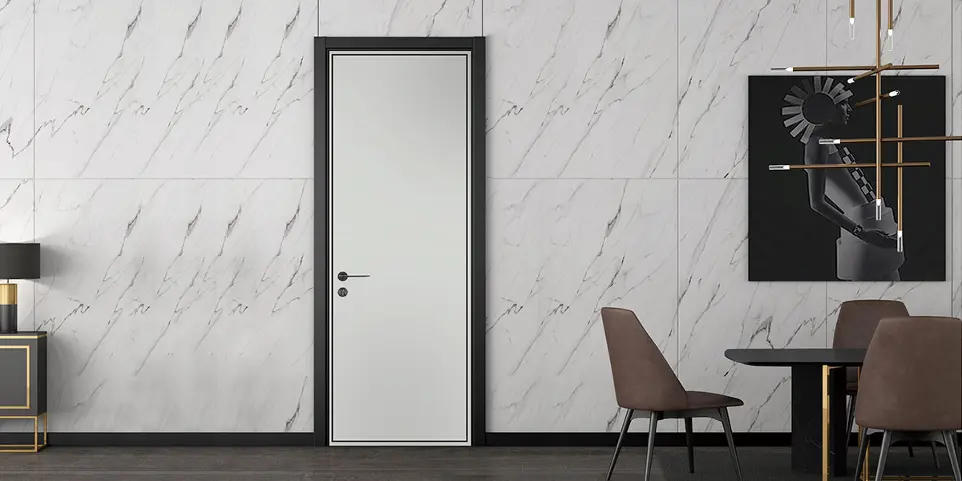 [YDG082D] Bespoke Matte White Painted Internal Door YDG082D