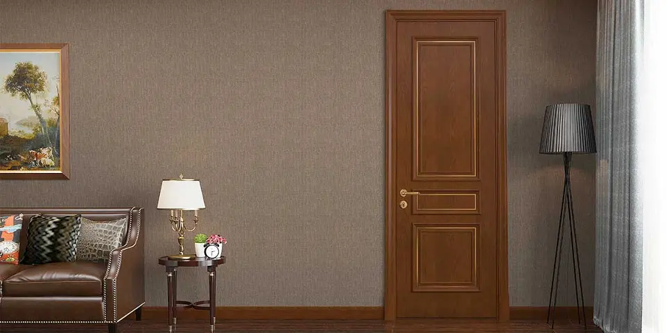 [YDE055D] باب داخلي فاخر بقشرة البلوط YDE055D