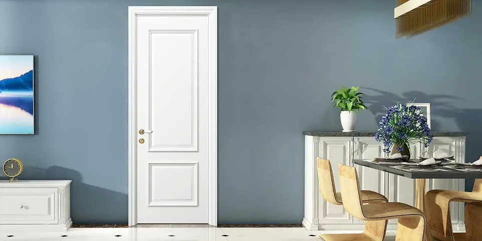 Modern White Painted Raised Door YDE011D