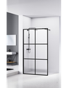 Fix Panel Shower Glass Metal Decor