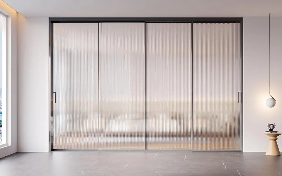 [ESD235J] Internal Sliding Door with Frosted Glass ESD235J