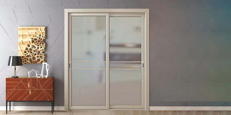 [OBD21-006] باب زجاجي سحاب مصنوع من سبائك التيتانيوم والماغنسيوم، طراز Obd21-006