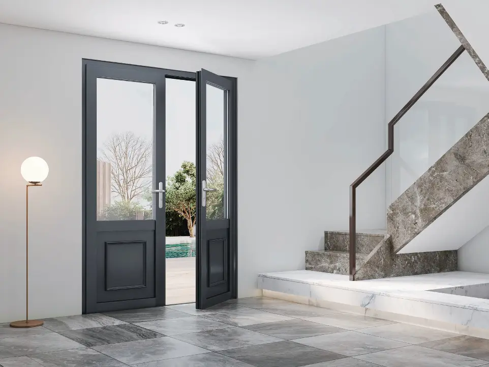 65 Aluminum Swinging Door