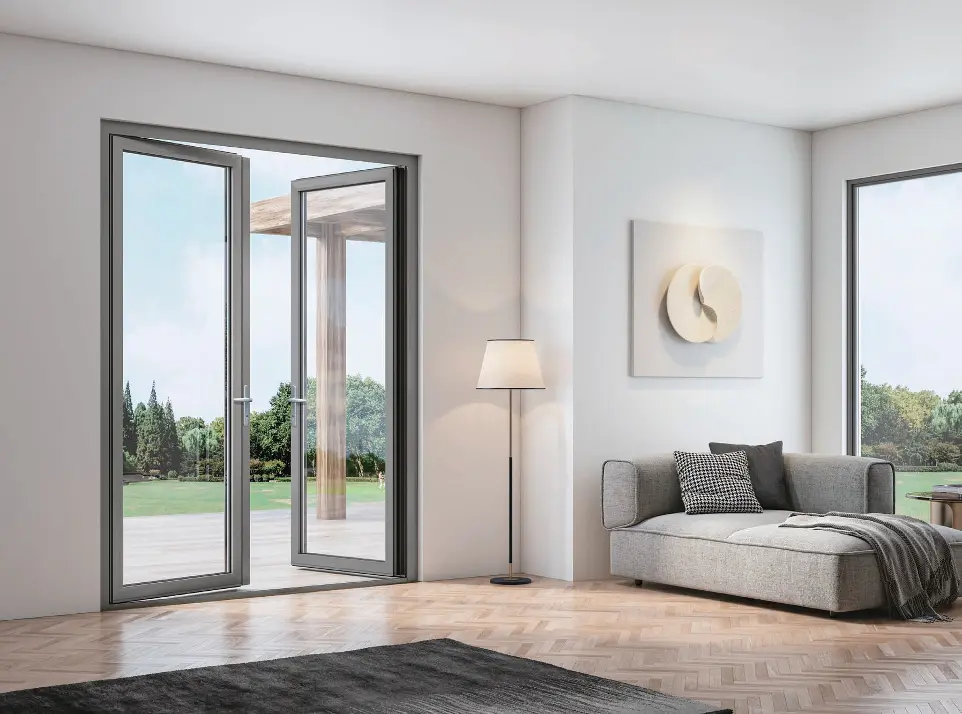 75 Aluminum Swinging Door