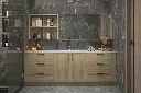 Floor Standing Vanity Units with Basin Shaker Style OBV22-HI