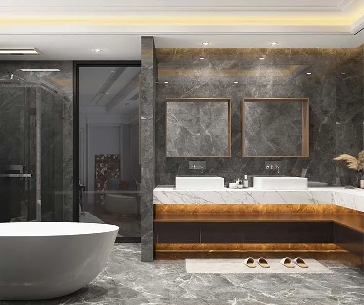 Luxury Bathroom Vanities Floating Design OBV22-MY