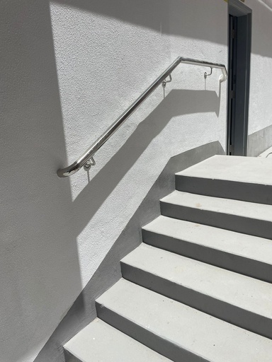 S.S. Wall mounted Handrail